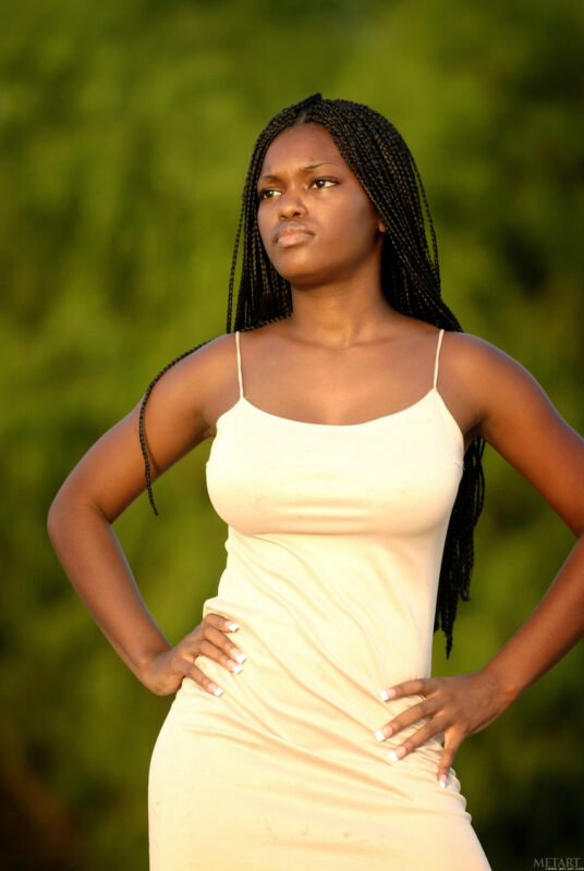 Sexy ebony Deserea A