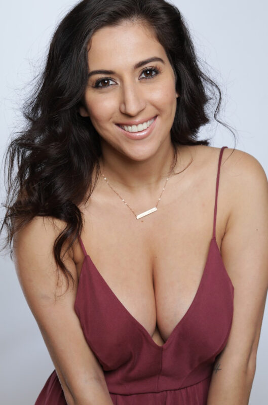 Sexy American porn star April O'Neil