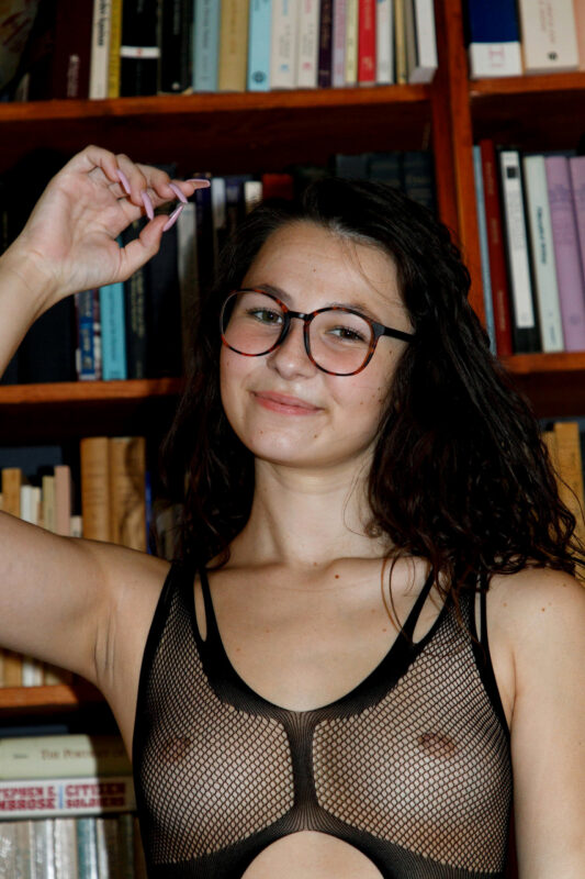 Liz Jordan see-through tits