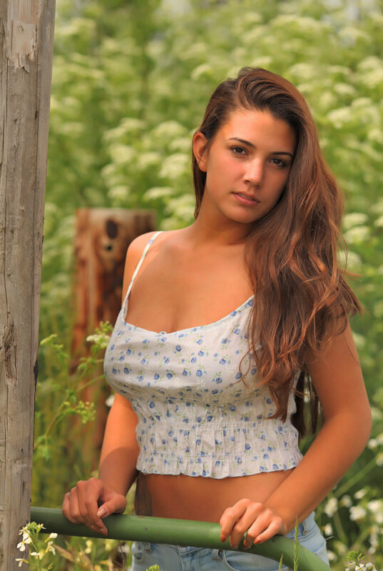 Hot Latina glamour model Jaycee West