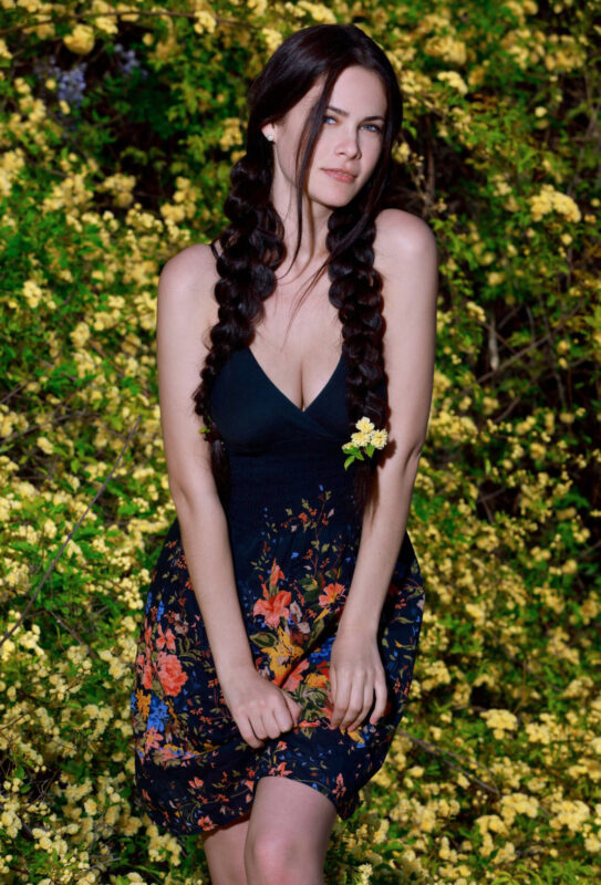 Gorgeous Russian model Martina Mink