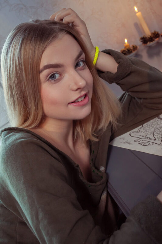 Cute Belarusian model Daniel Sea