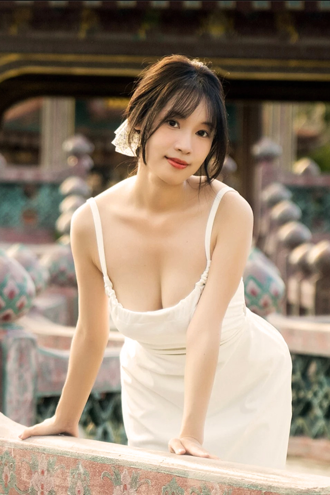 Cute Taiwanese model Su Chang